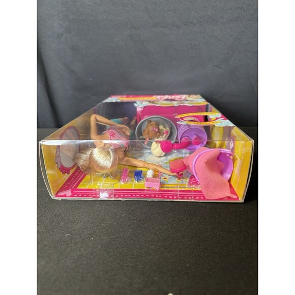 Barbie Doll Suds & Hugs Pups Bubble Scrub Clean Bath Set Accessories Mattel 2011 - Picture 6 of 9